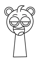 Incredibox Sprunki kleurplaat 23